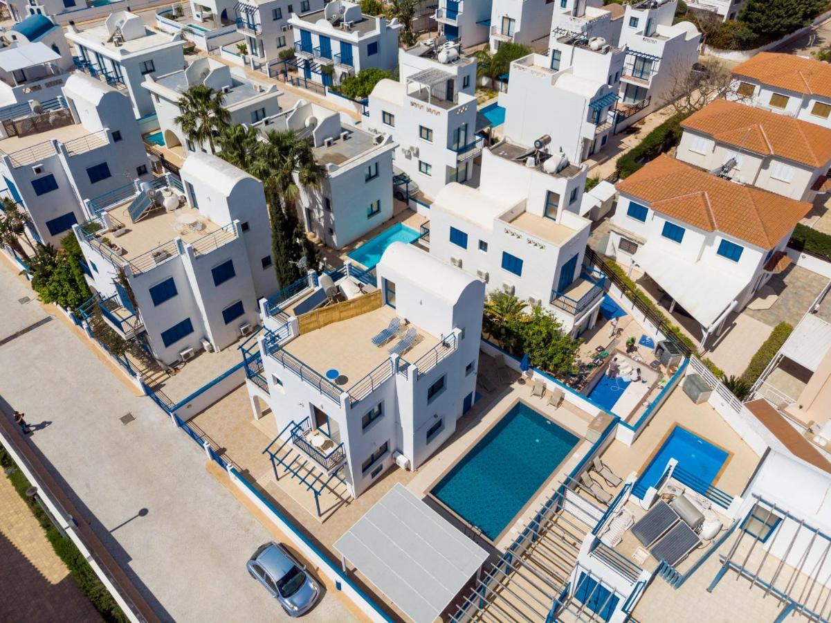 St Nicolaos Villa Ekaterina 3 bdrm Protaras Exteriör bild